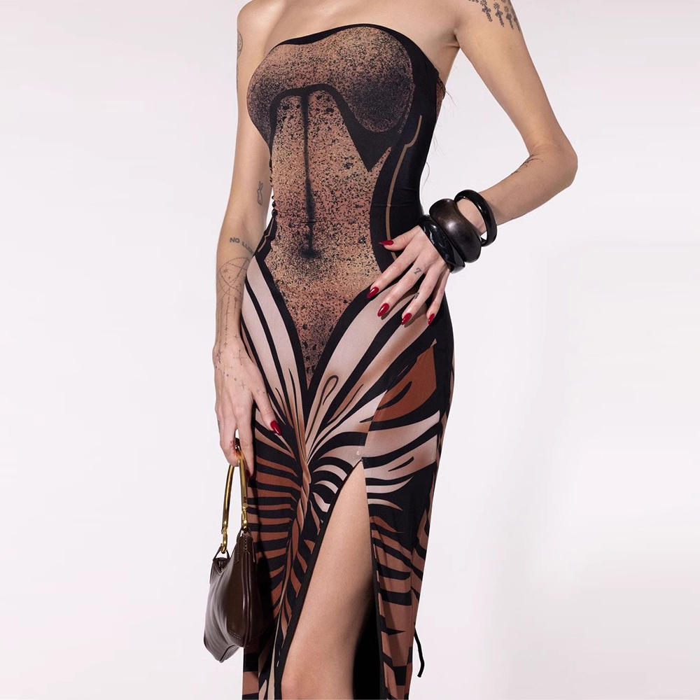 3D Printed Backless Slit Dress Manufacture (4)