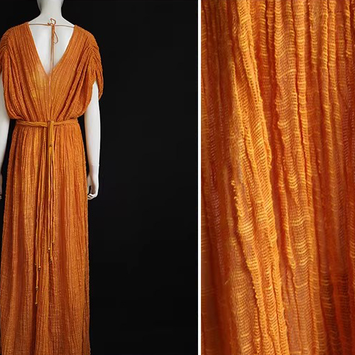 Ancient Greek Oil Painting Long Dress (3)