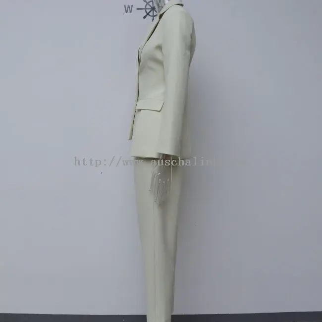2-dielna súprava marhuľového kariérneho obleku na bežné nosenie (3)