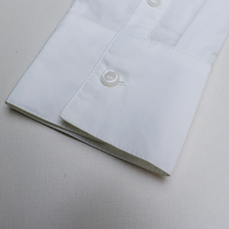 Stor plade Type skjorte Ny damekjole med afslappet langærmet enkeltradet slankende midi-nederdel (6)
