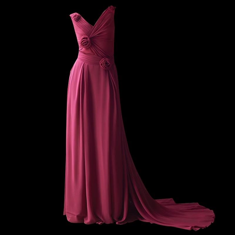 Bridal Rose Embroidered Evening Dresses Manufacturer (5)