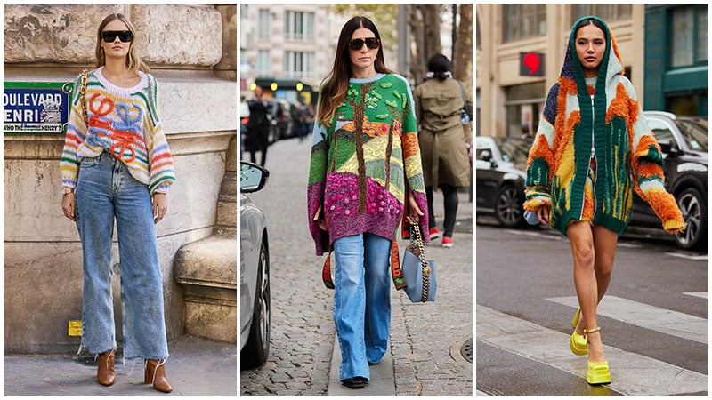 Bright-Multi-colour-Knits