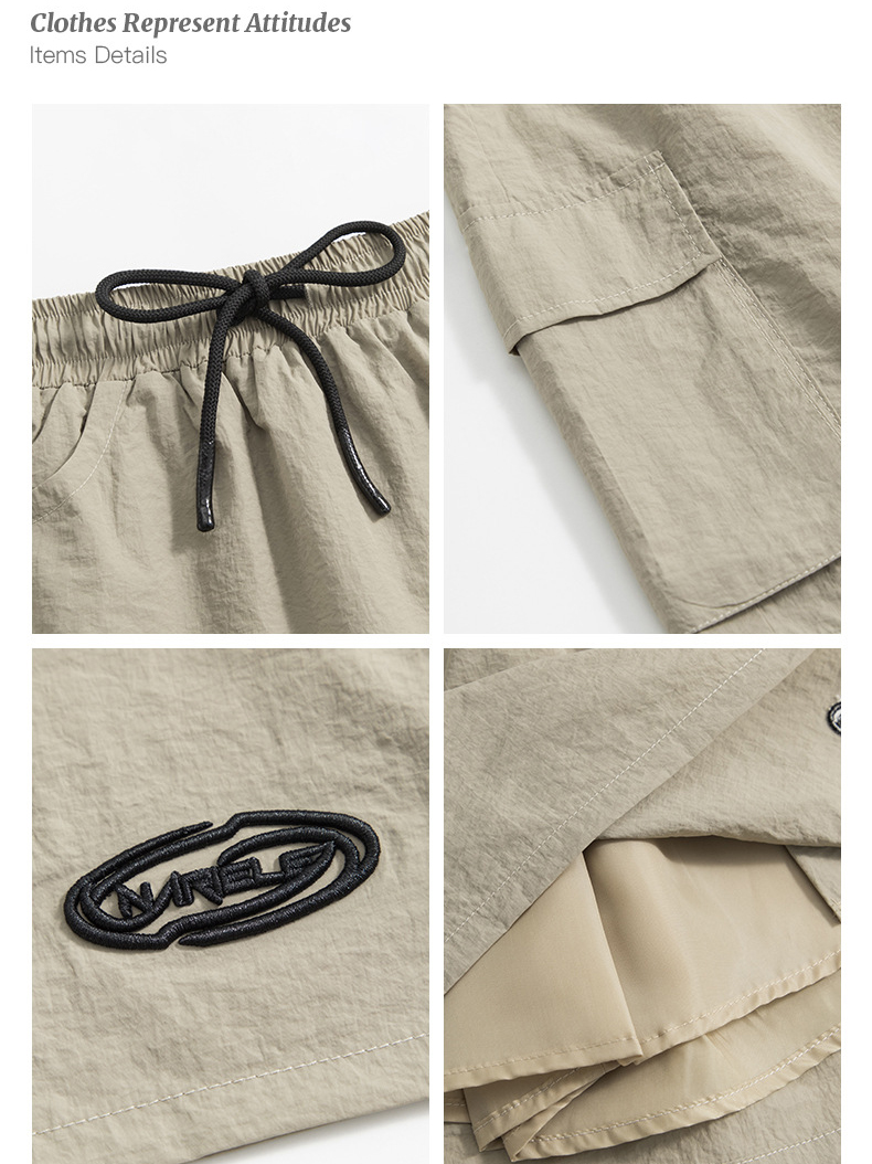ပေါ့ပေါ့ပါးပါး လက်ရှည် Windbreaker Jacket Drawstring Skirt 2 Pieces Set (6) ခု၊