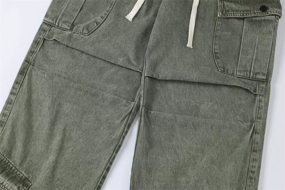 Empresa de roupas de jeans retas baratas (2)