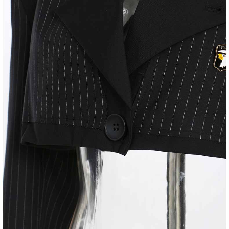 Custom Badge Pendant Short Jacket Factory (7)