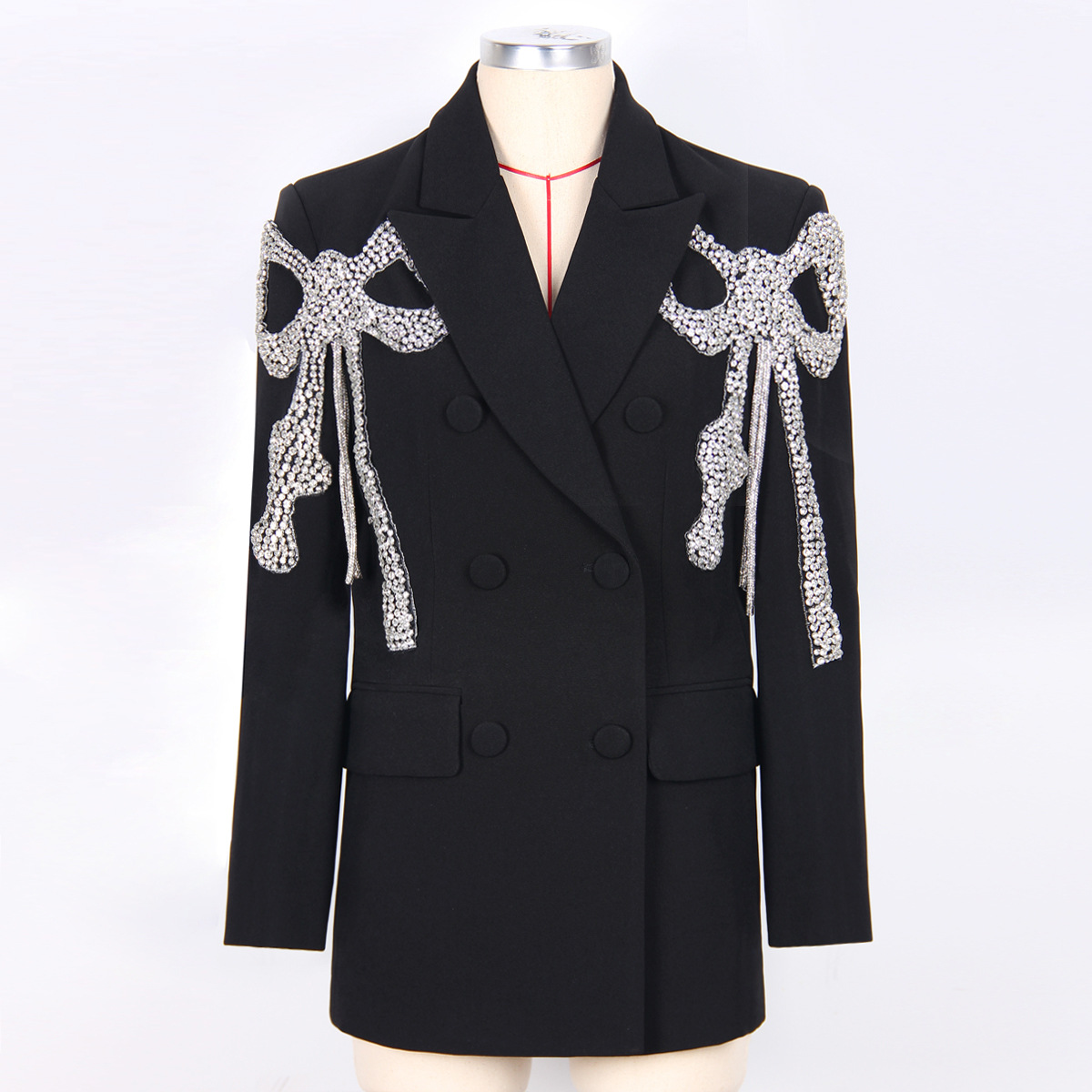 Custom Beading High Quality Blazer Production (1)