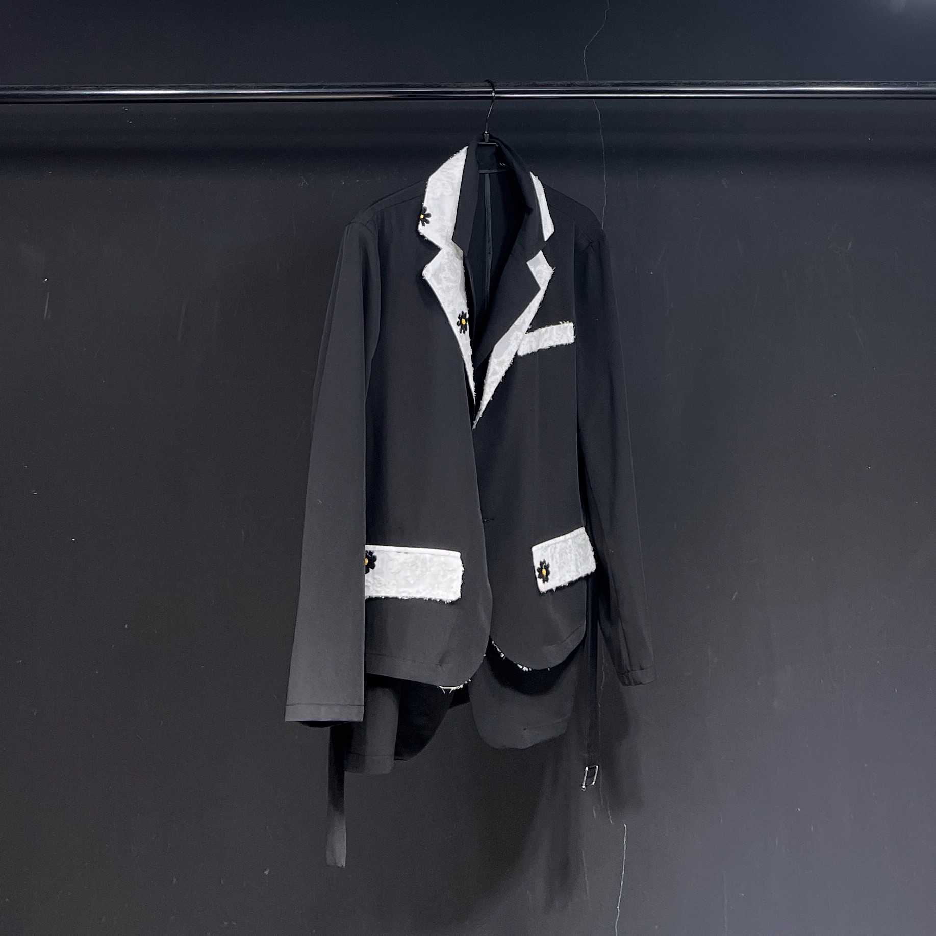 Custom Black Patchwork Floral Blaze (5)