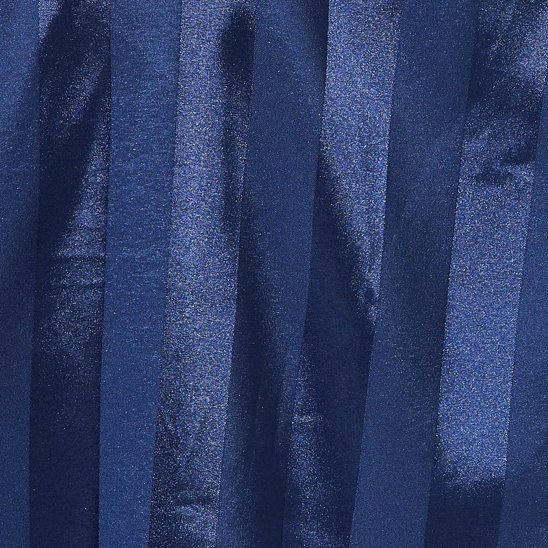 Custom Blue Stripe Satin Stripe Pyjama Set Factory (1)
