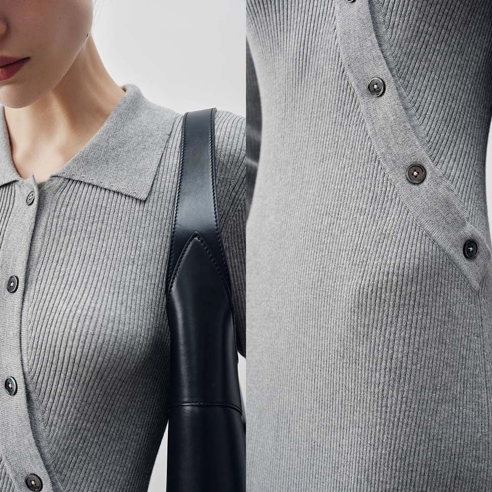 Custom Elegant Knit Dress for Women (1)