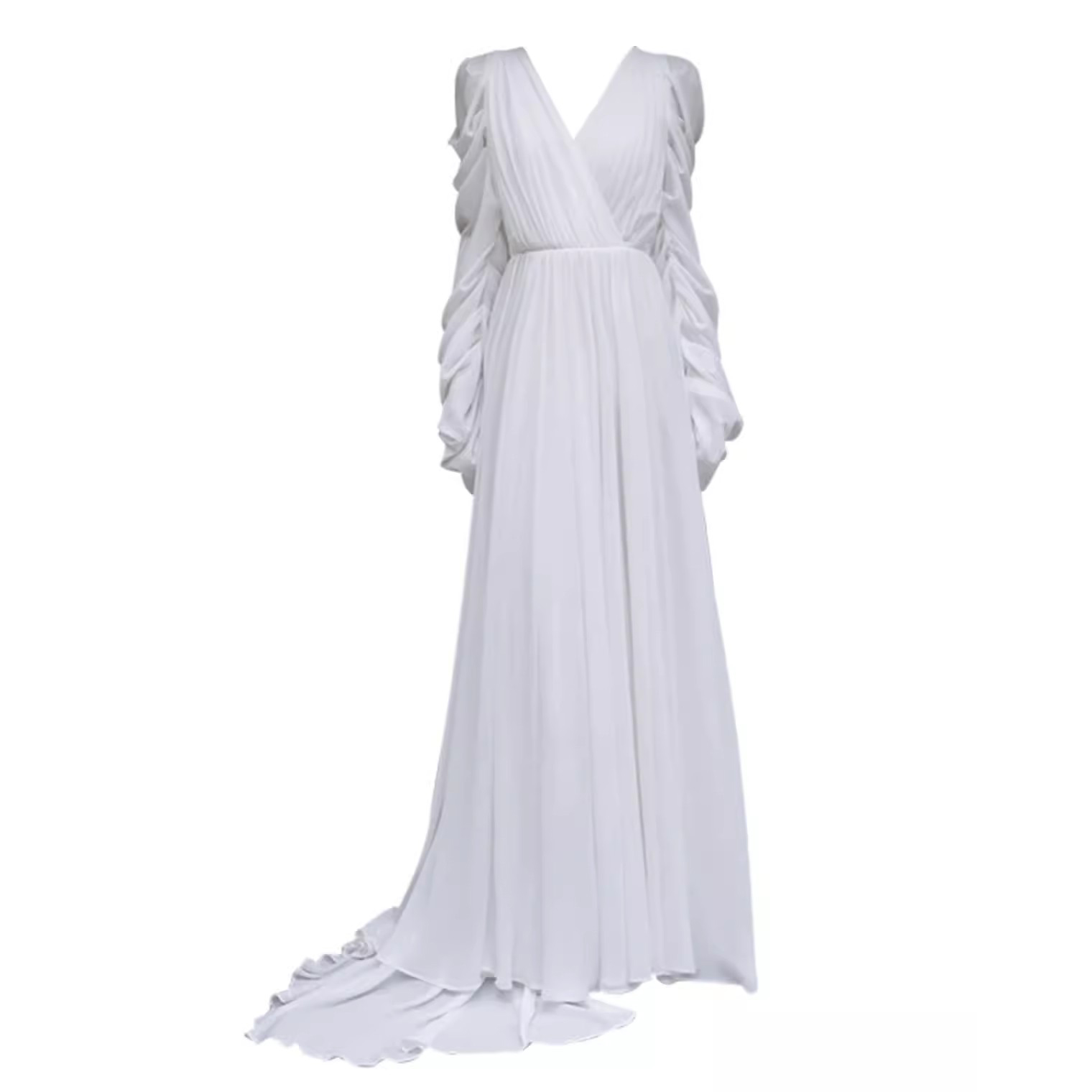 Custom Fabrics Elegant Long Evening Gowns Factor (5)