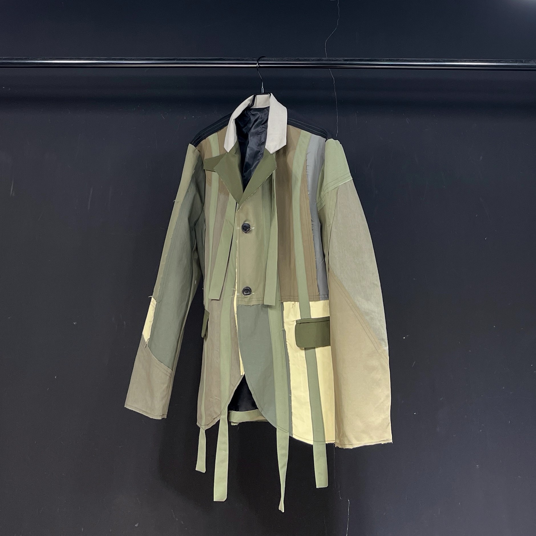 Custom Green Fringe Blazer for Women (1)