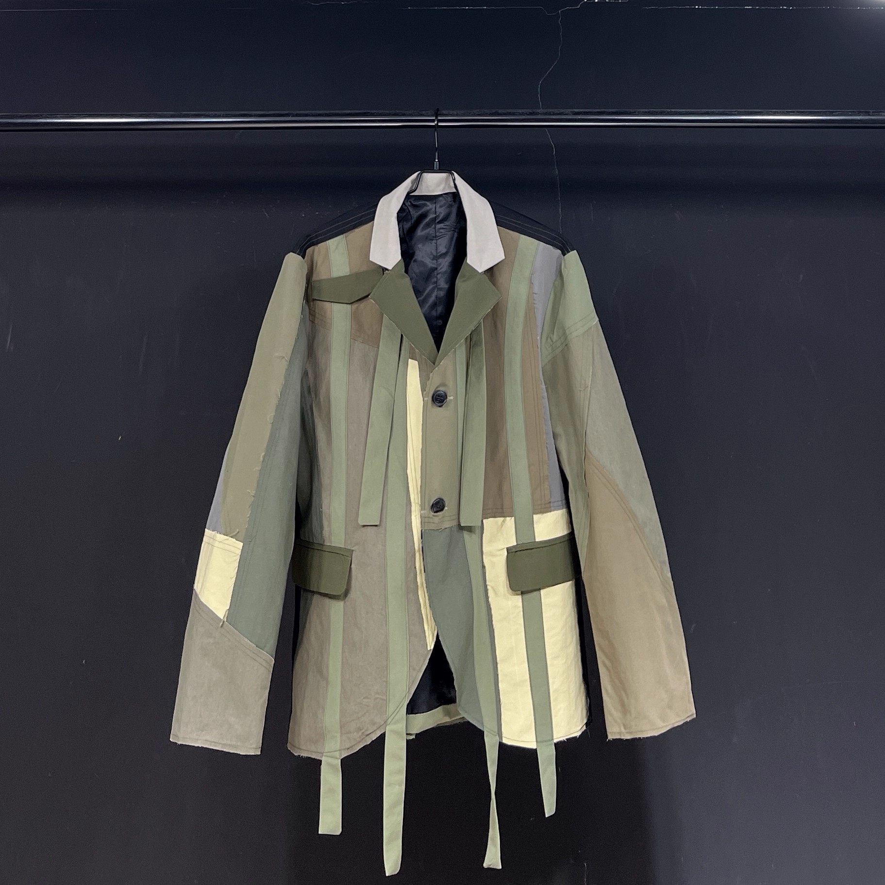 Custom Green Fringe Blazer for Women (4)