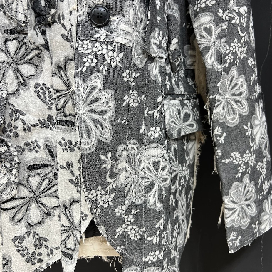 Custom Hand-Embroidered Printed Design Blazer (4)