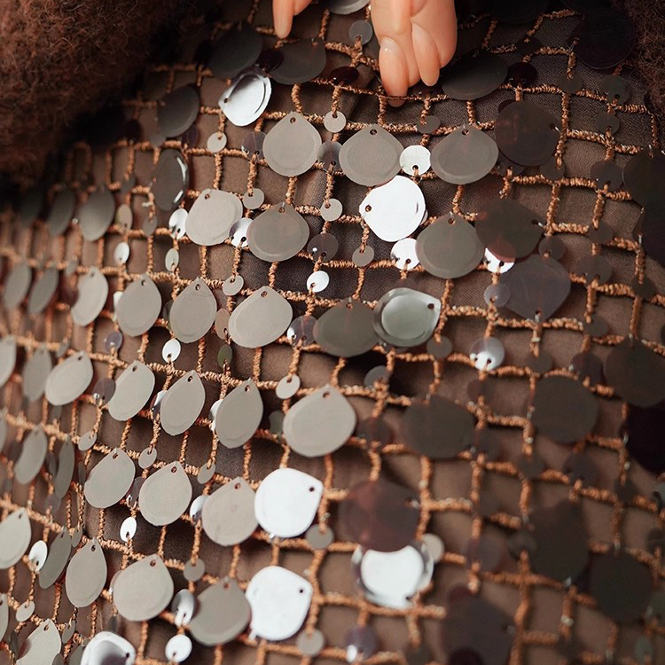 Custom Handmade Sequin Skirt for Women (2)