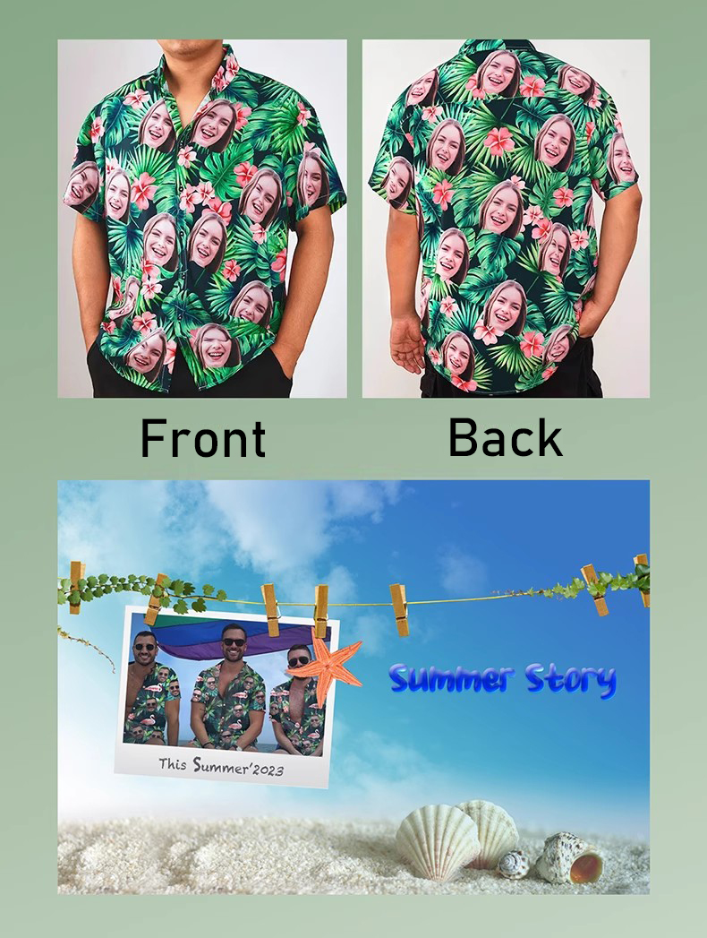 Majice s havajskim potiskom po meri, proizvajalec kratkih hlač za plažo (8)