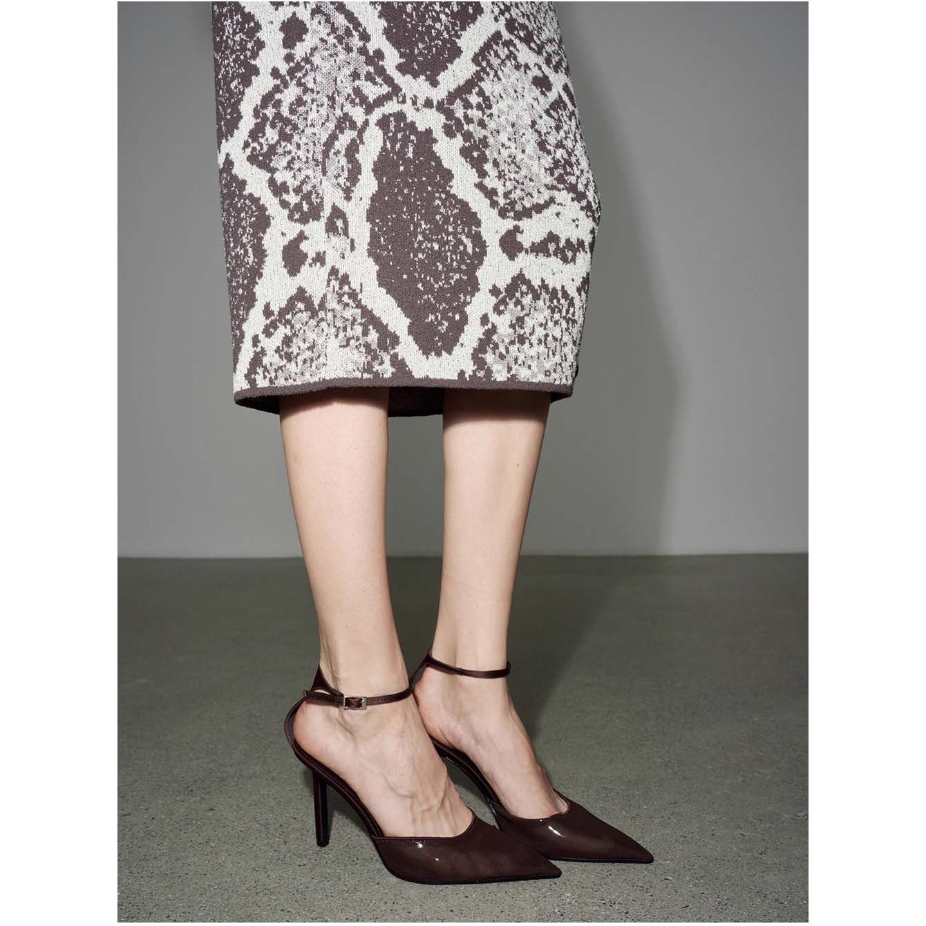 Custom Knit Printed Skirt (3)