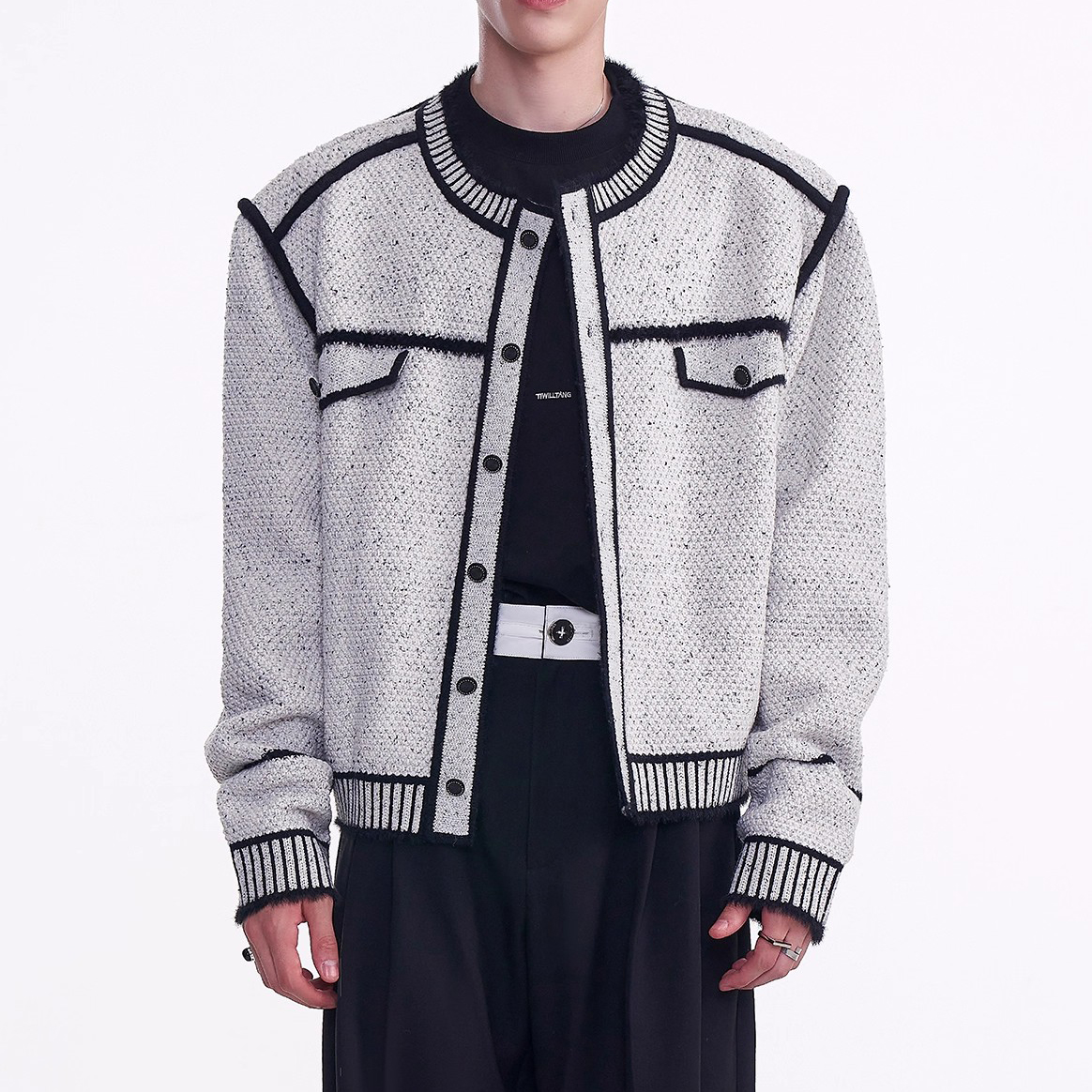 Custom Knitted Sweater Jacket (6)