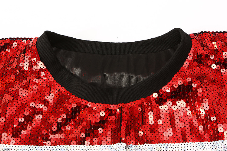 Custom Logo Sequin Jerseys Clothing Maker (6)