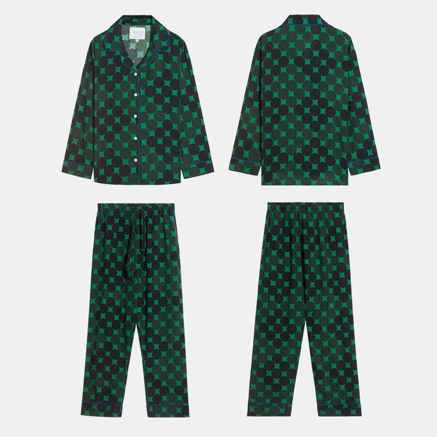 Custom Pajamas Tencel Hemp Loungewear Two Piece Set Manufacturer (5)