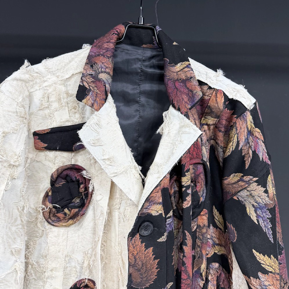 Custom Patchwork Floral Blazer (2)