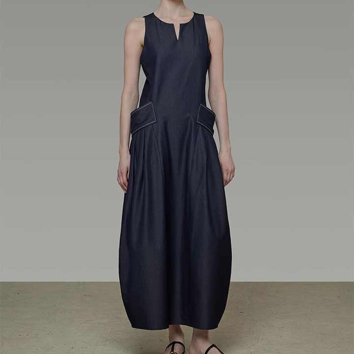 Custom Pocket Pod Dress Manufacturer (3)