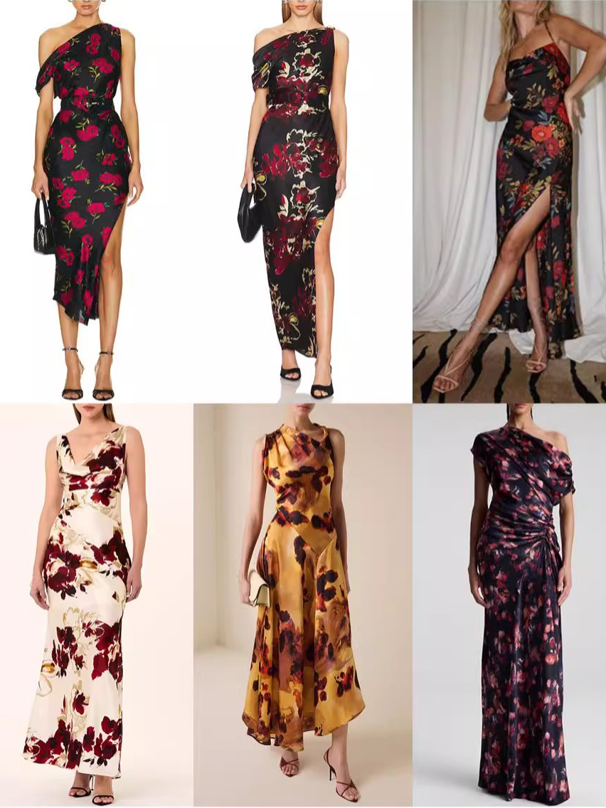 Custom Printed Slit Dress Manufacturer (2)