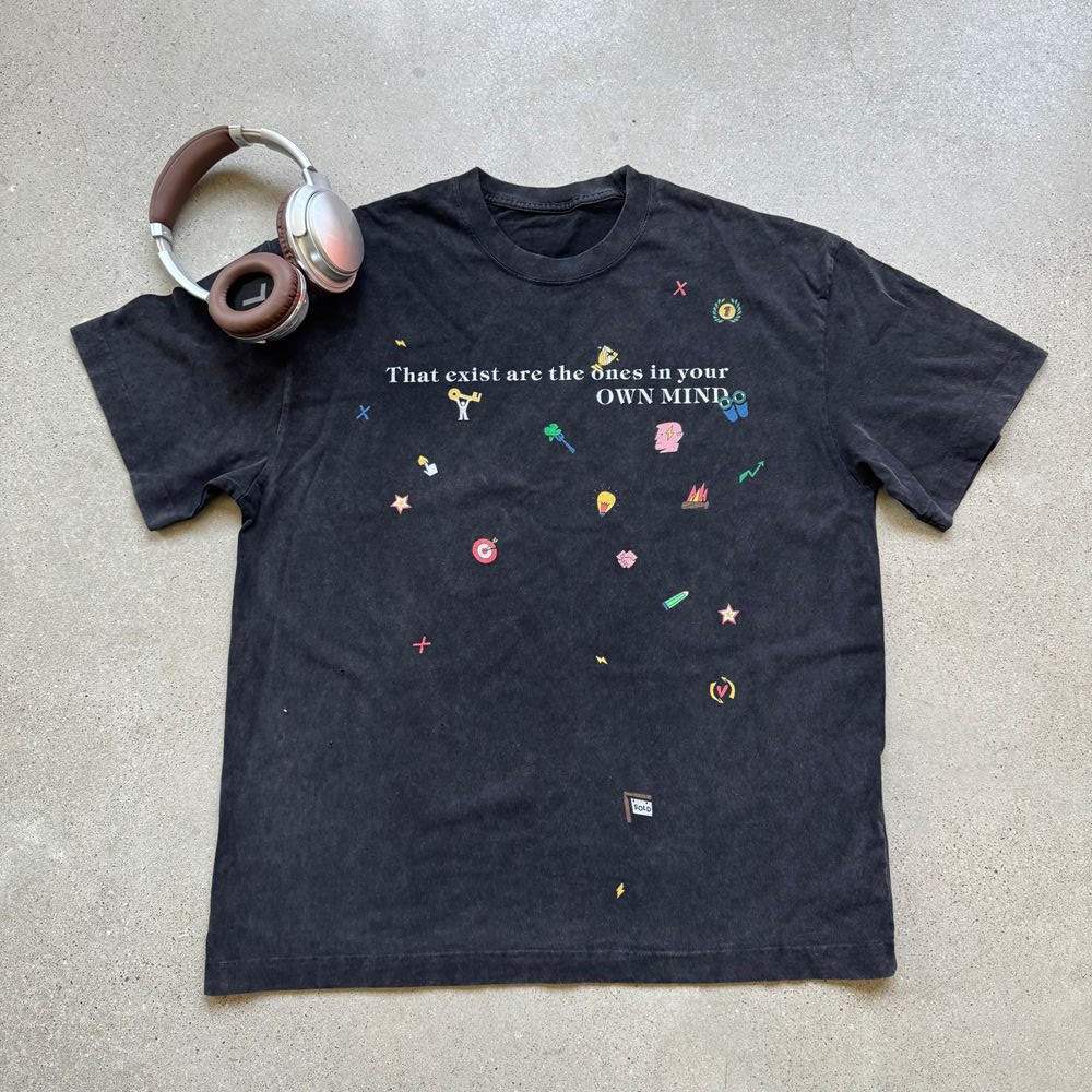 Custom Printed Washed Cotton T-Shirt (3)