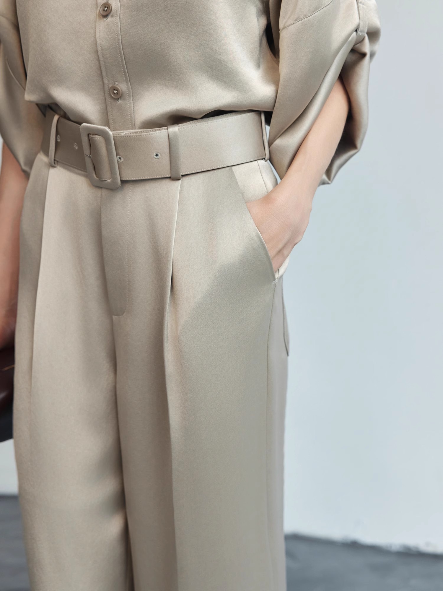 Custom Satin Casual Trousers Manufacturer (2)