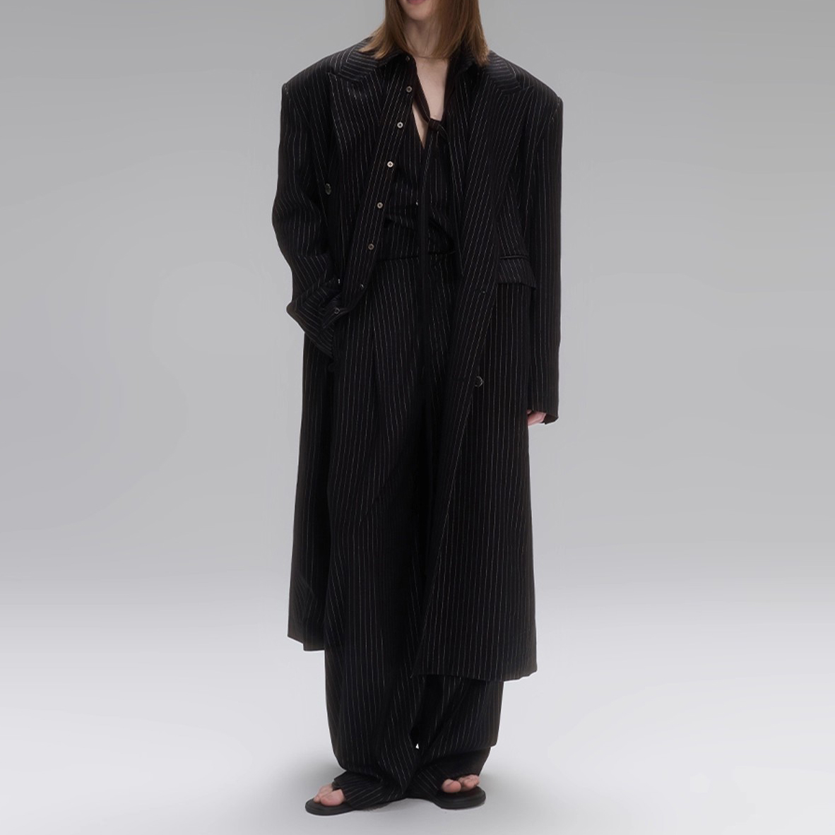 Custom Striped Suit Pants (2)