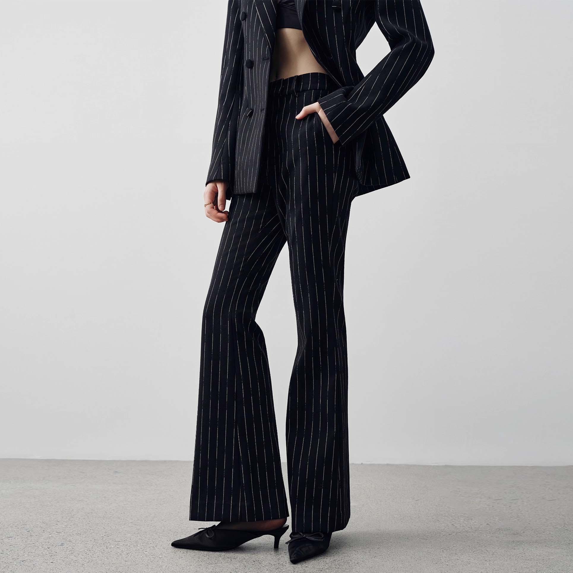 Custom Striped Wool Pants Manufacturers (1)