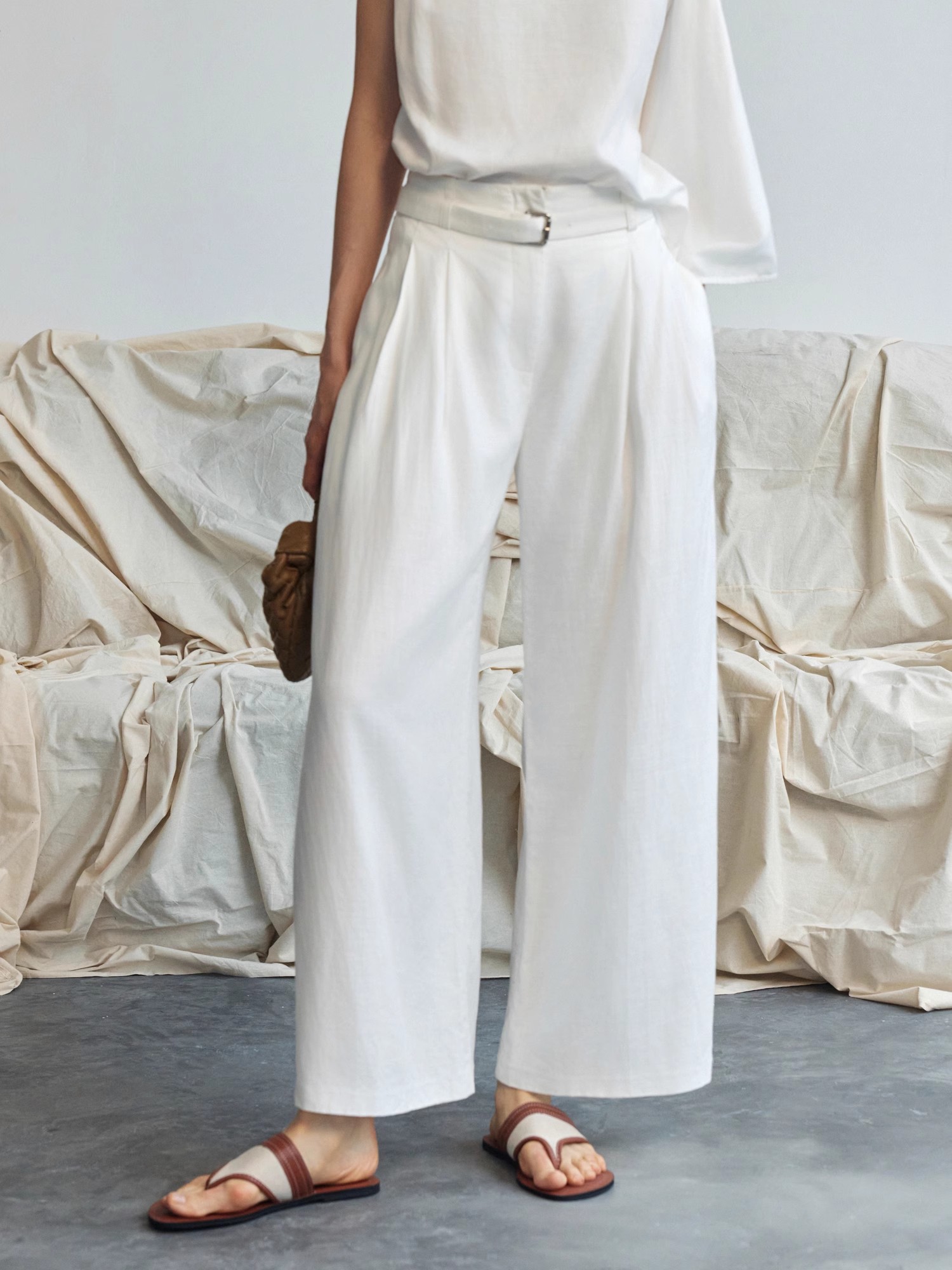 Custom Tencel Linen Trousers Manufacturer (2)