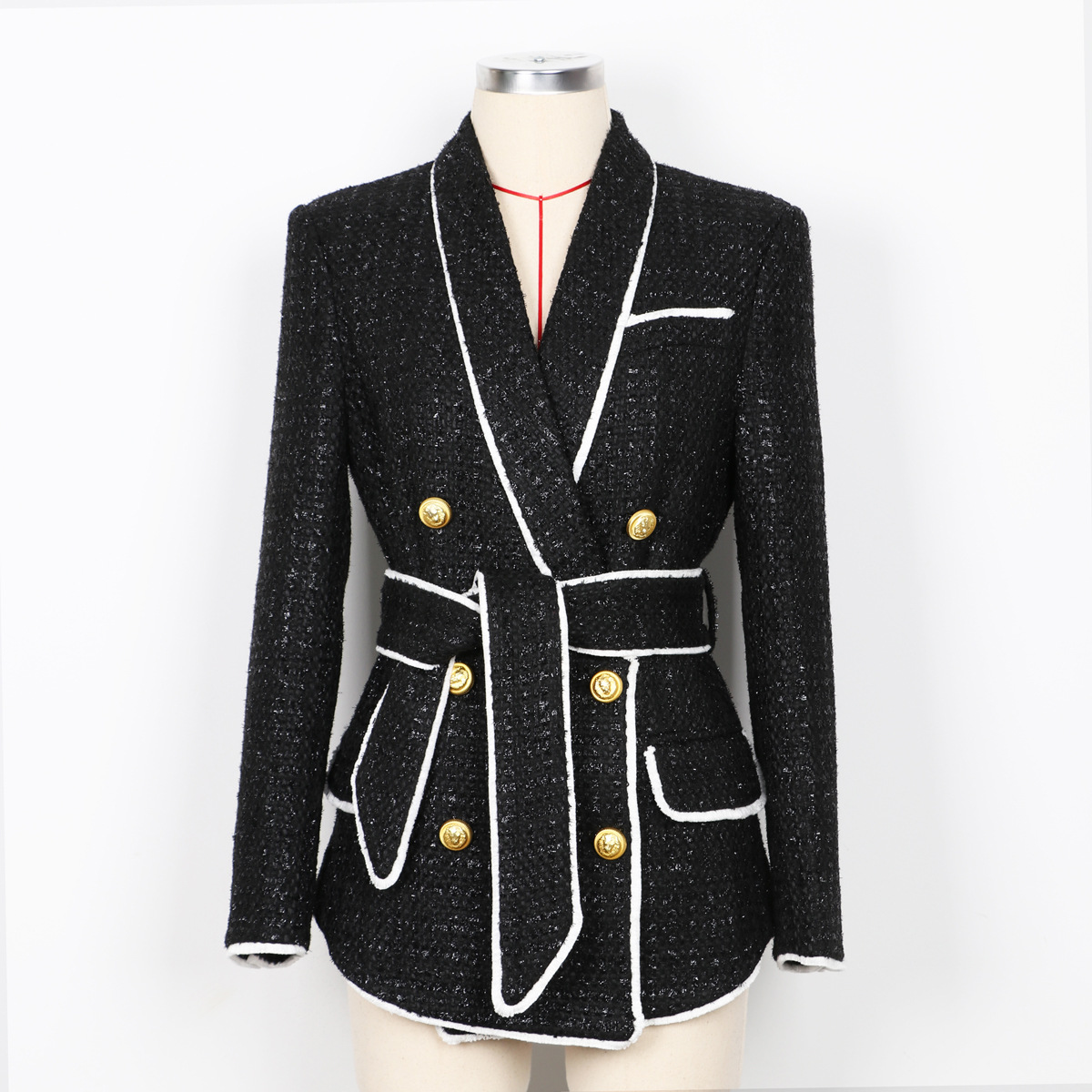 Custom Tweed High Quality Bespoke Blazer (1)