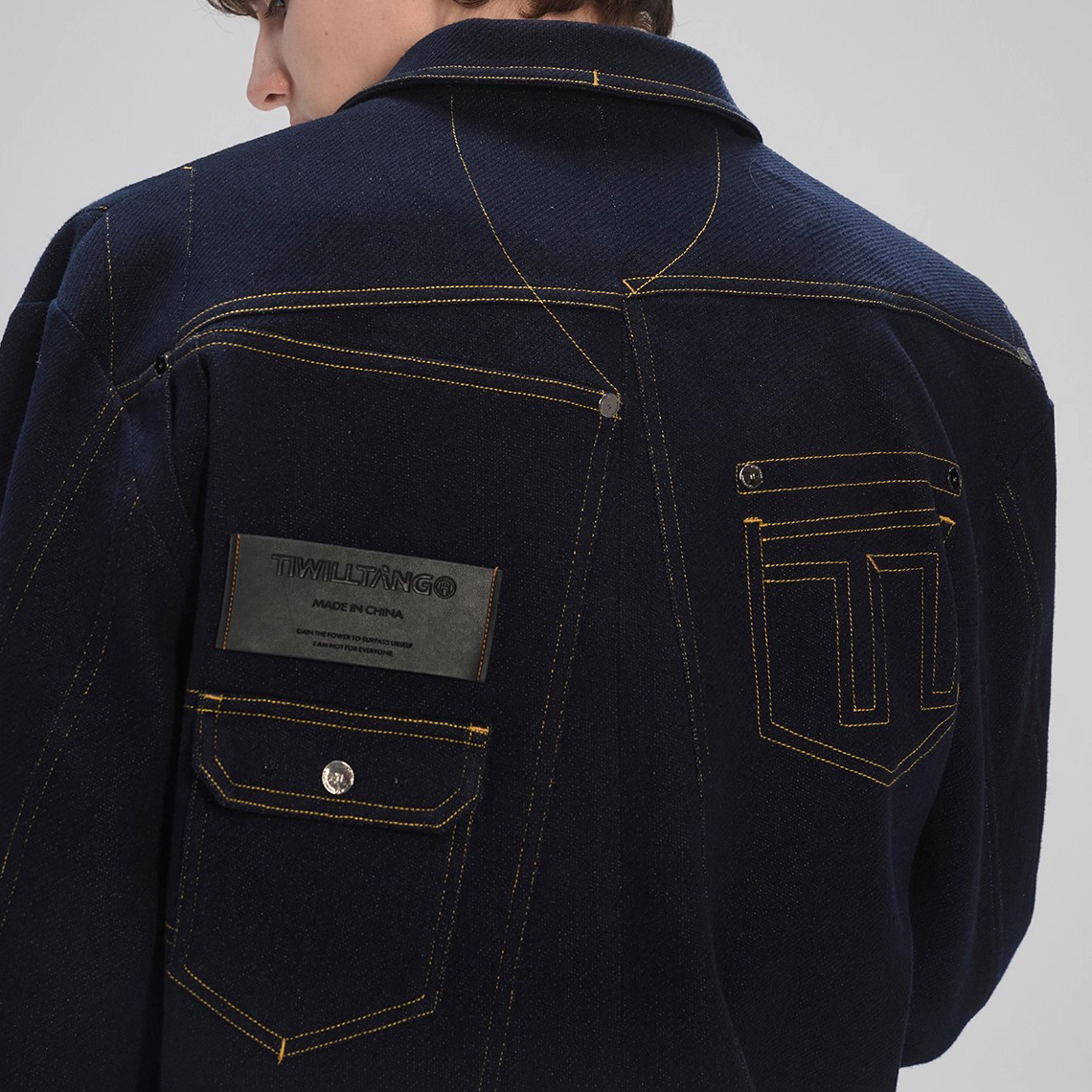 Custom Twist Structure Jacket Blazer (3)