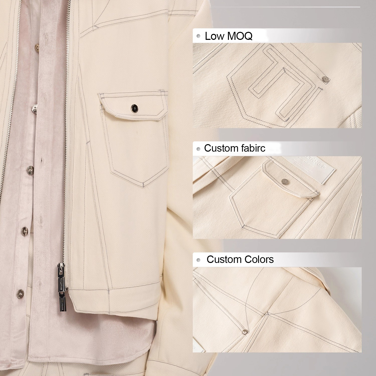 Custom Twist Structure Jacket Blazer (7)