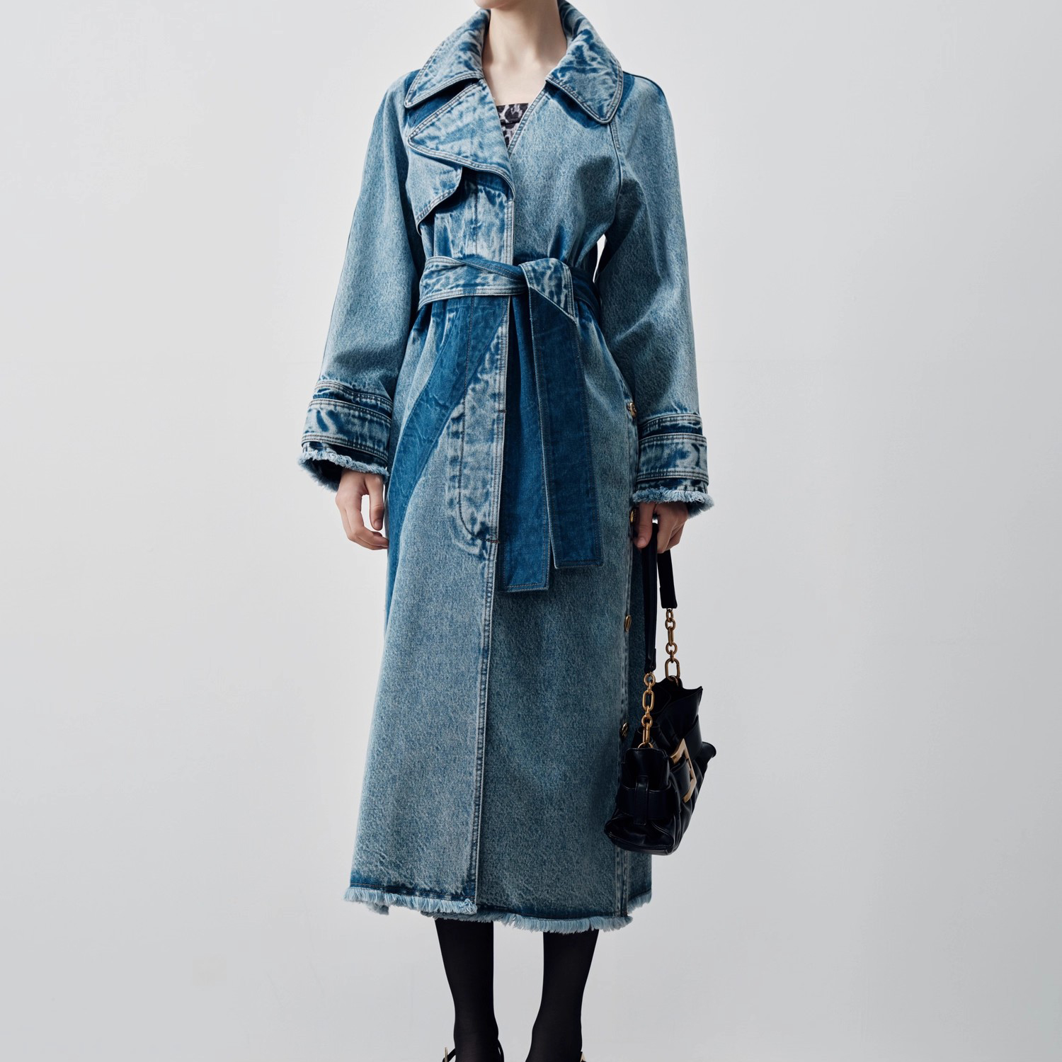 Custom Washed Denim Jacket for Women (3)