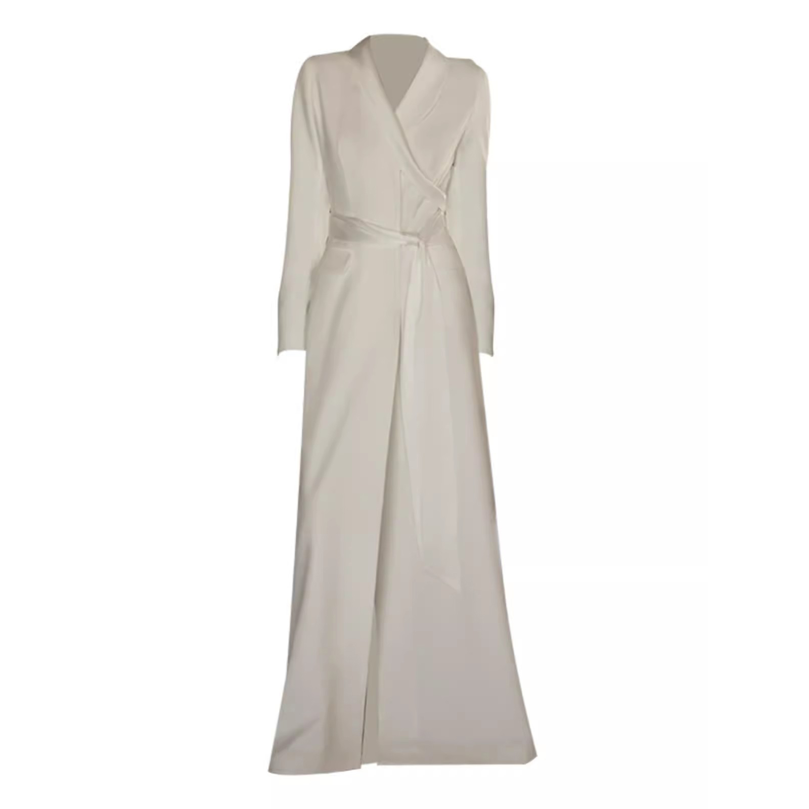 Custom White Bridal Simple Evening Dresses Manufacturer (5)
