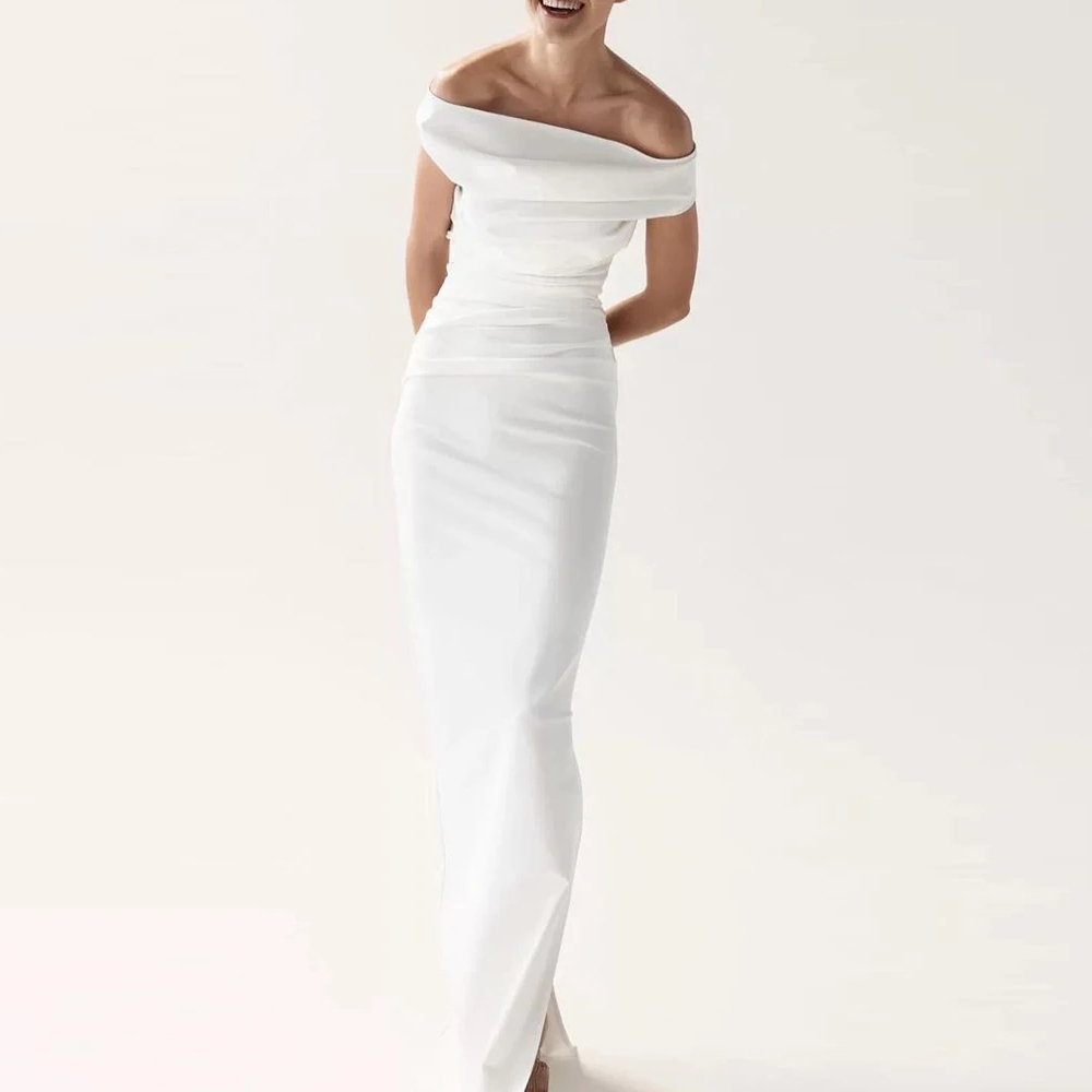 Custom White Elegant Wedding Sexy Dresses Manufacturer (1)