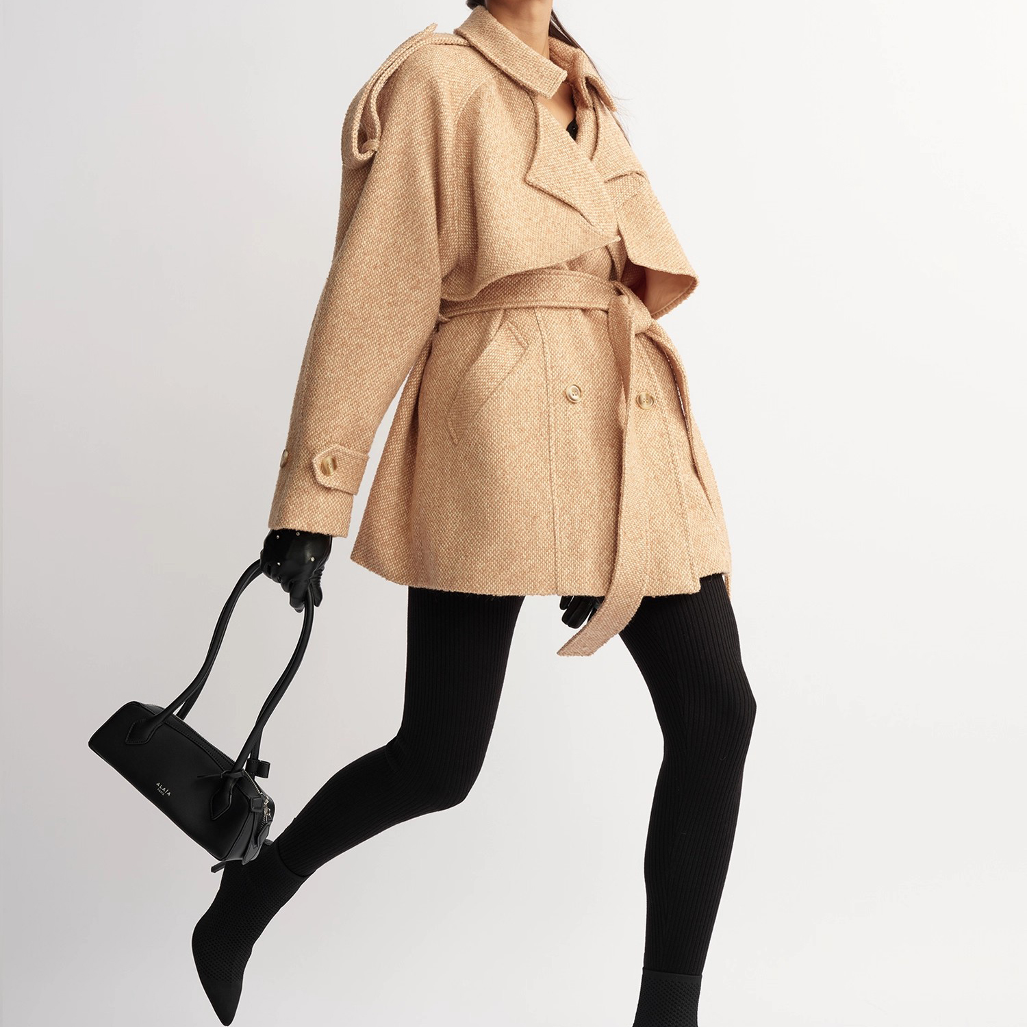 Custom Wool Coat Loose Trench Coat (3)