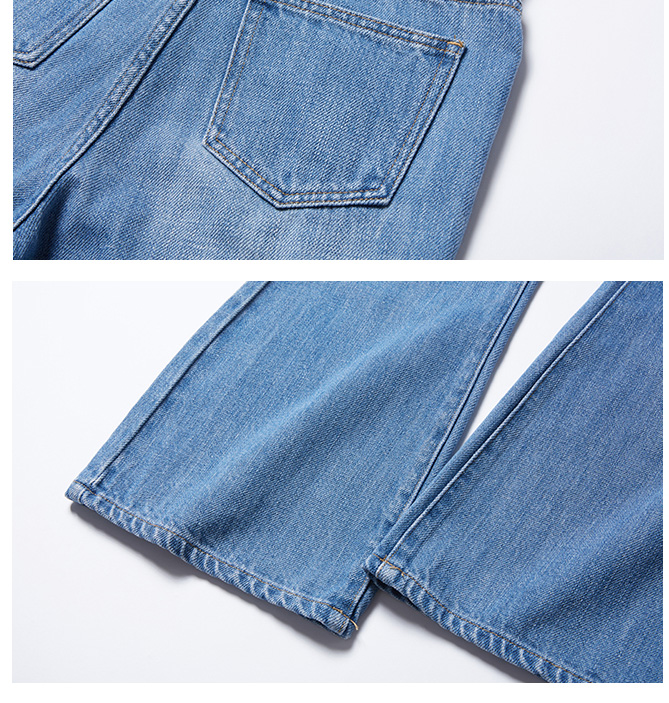 Custom high waist flared jeans for women (2)