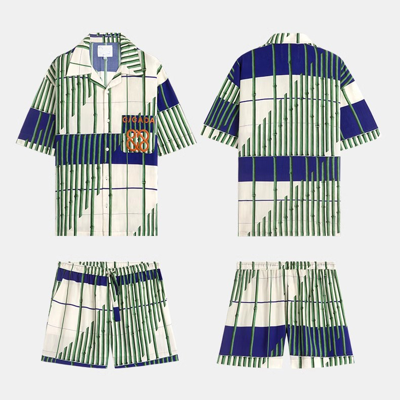 Customised Pure Tencel Pajamas Men's Summer Sets Manufacture (2)