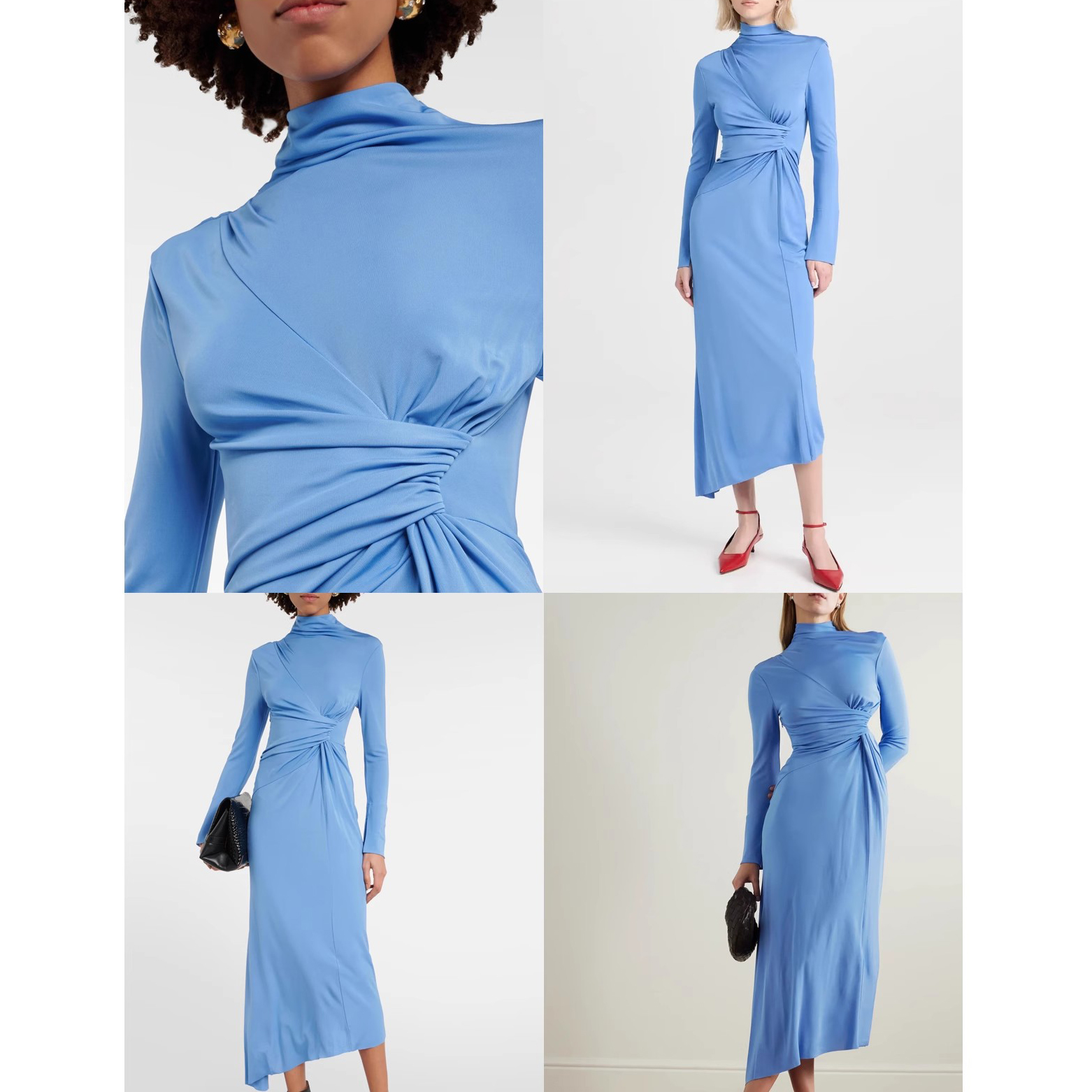 Customised Wrinkled Elegant Dresses Manufacturer (7)