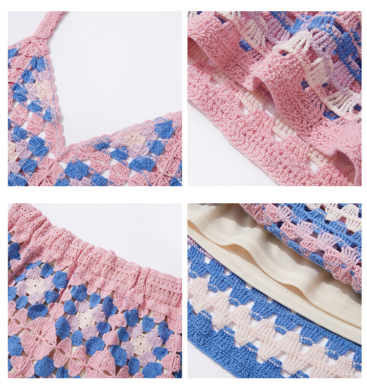 Customized Knitted Hollow Crochet Dress Manufacturer (4)