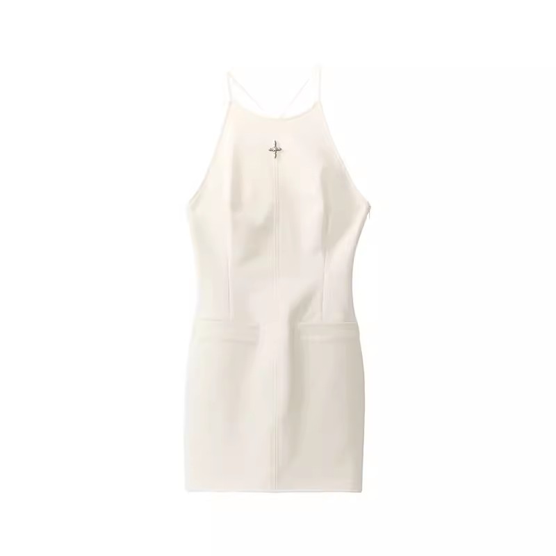 Customized Pearl Neckline Dress Manufacture (3)