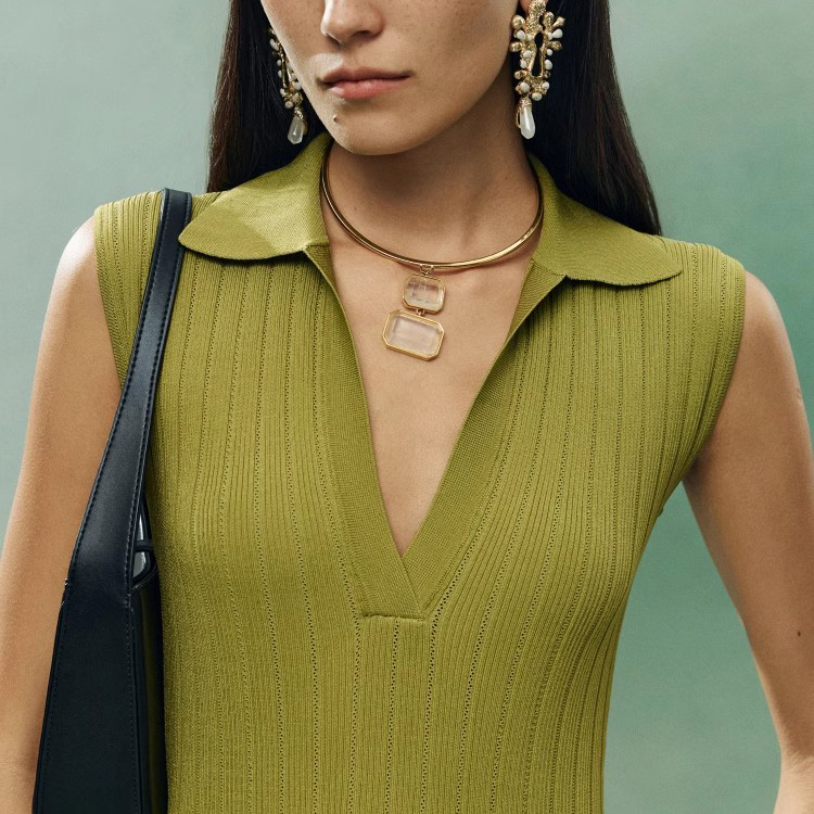 Customized Polo Knit Dress Manufacturer (4)