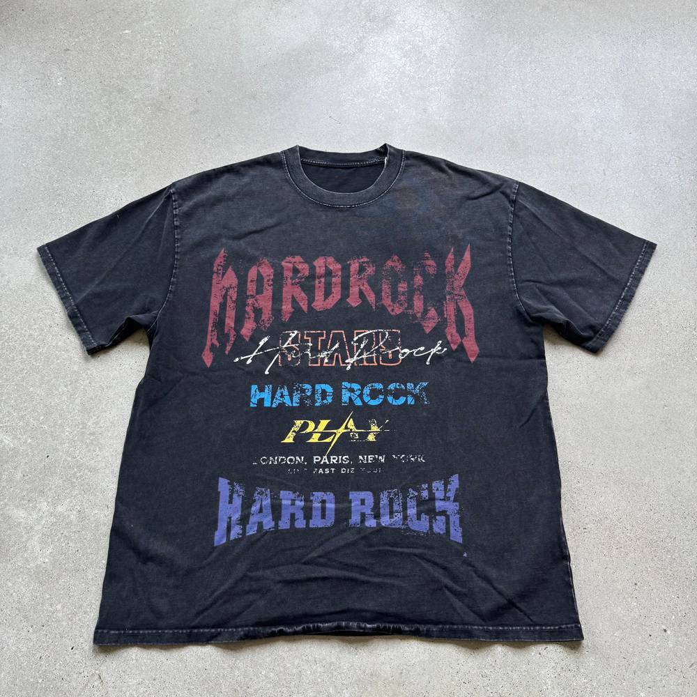 Digital Print Street T-shirt For Men (7)