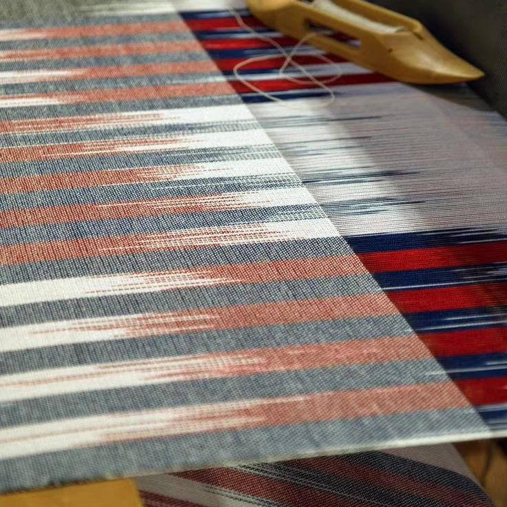 Handmade Tie-Dye + Handwoven Cotton Dress (3)