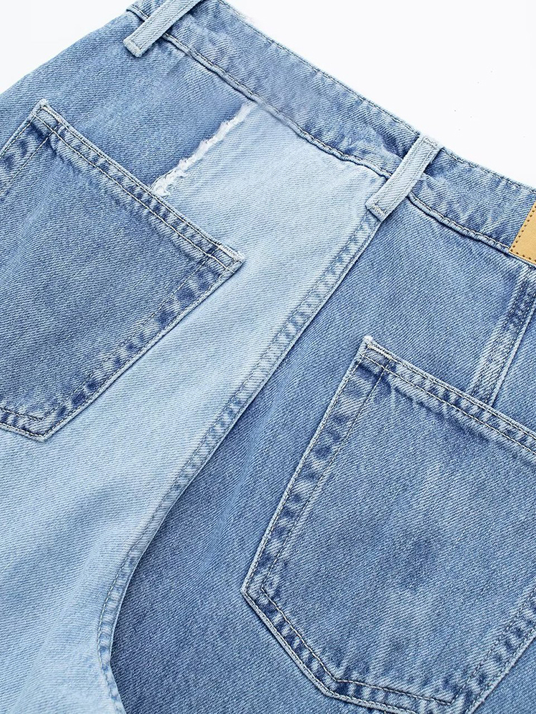 Hit Color Denim Jeans zuzenen jantzien esportatzaile onena (5)