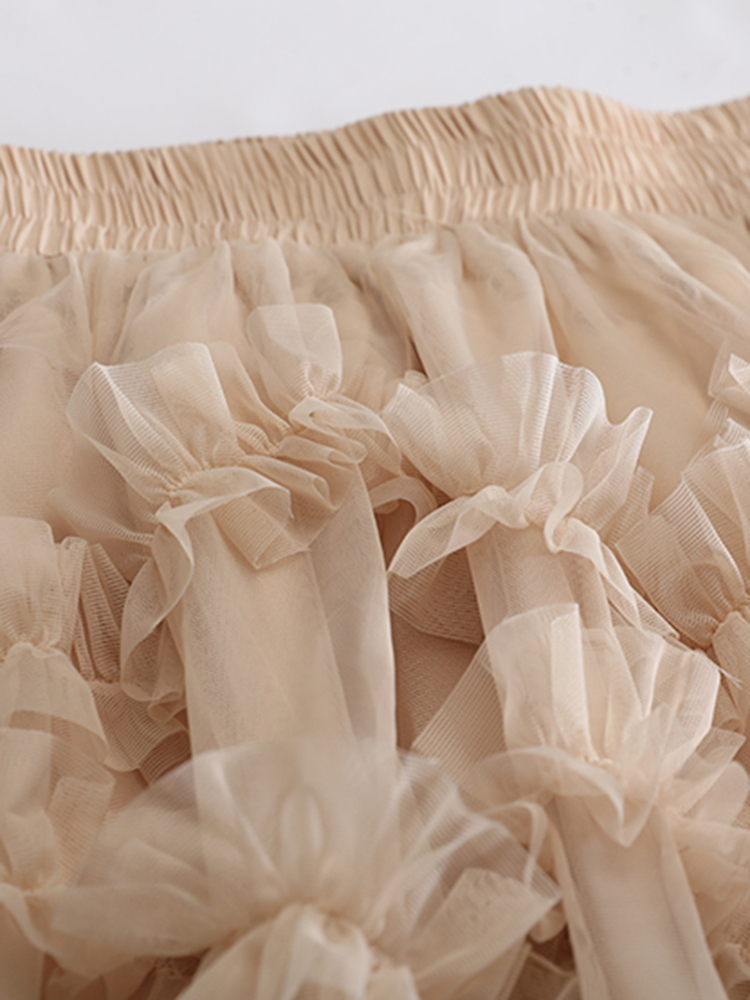Lace Elegant Custom Logo Skirt Garment (9)