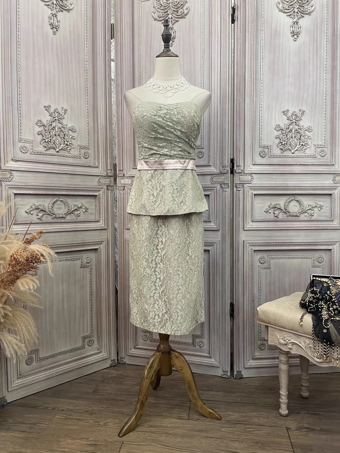 Lace Off Shoulder Formal Dress Factory (5)