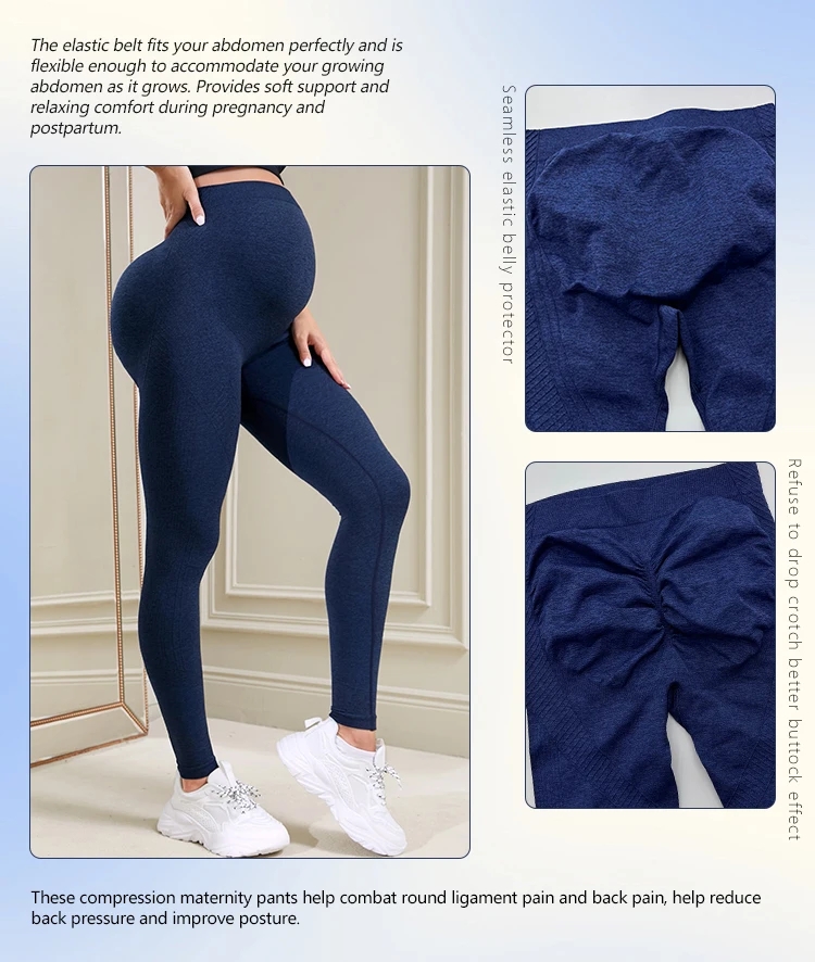 Senarai Harga Seluar Yoga Bersalin Seamless Seamless Leggings